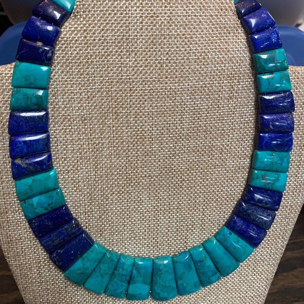 Lapis & Turquois Necklace